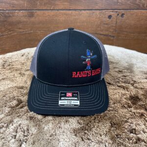 Rowdy Rand’s himself on our Black with Charcoal mesh Richardson 112 Trucker hat